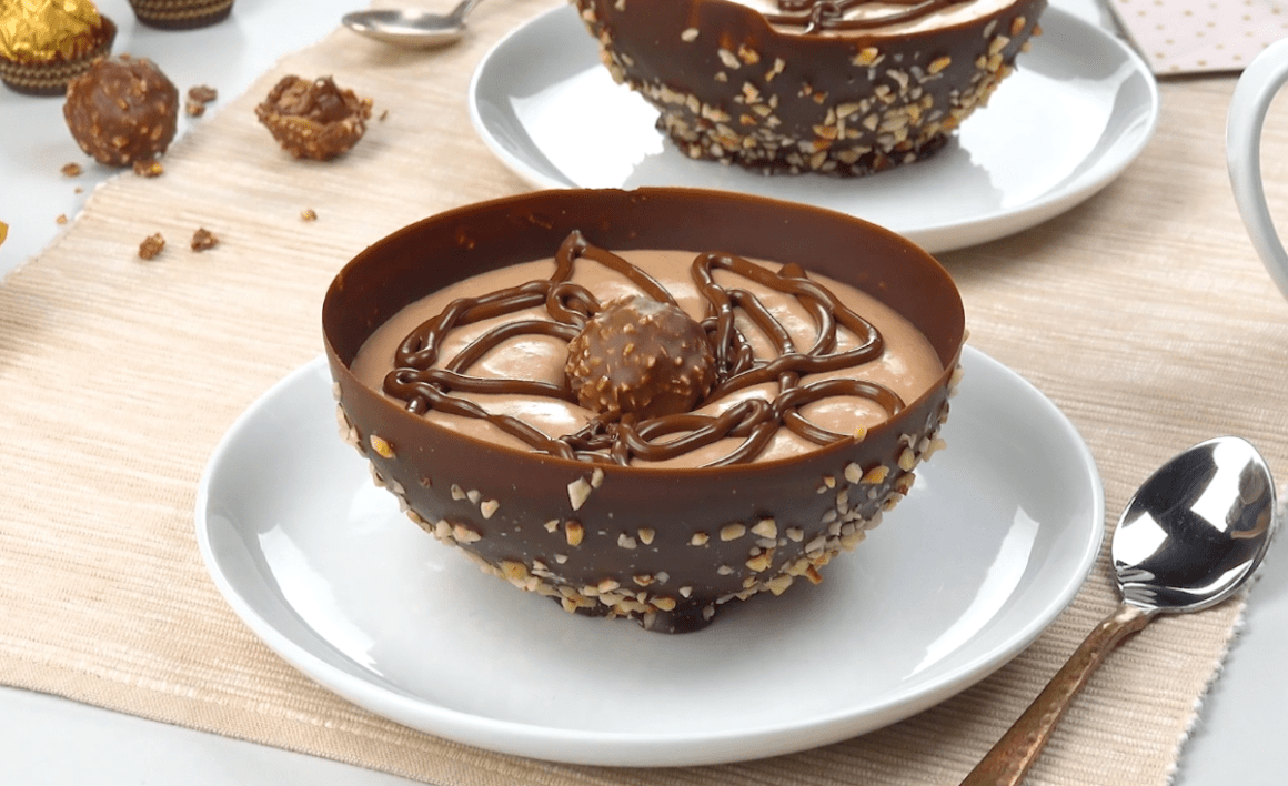 Ferrero Rocher Dessert Bowls