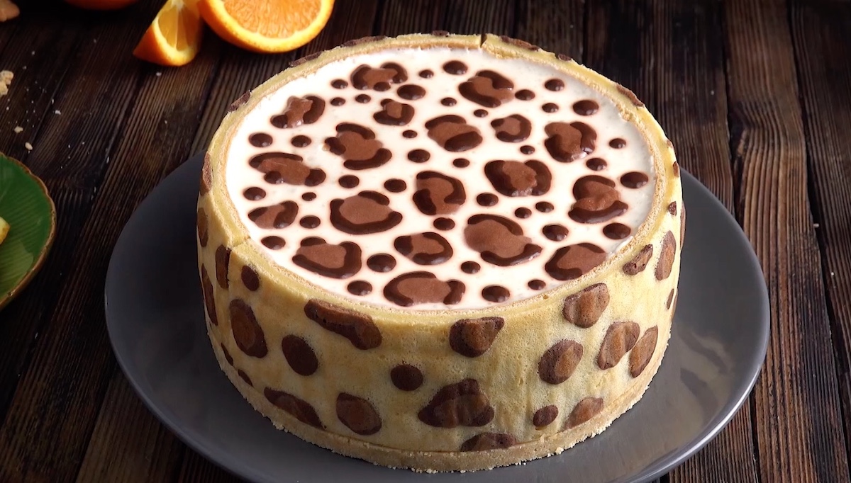 Spotted Leopard Cheesecake