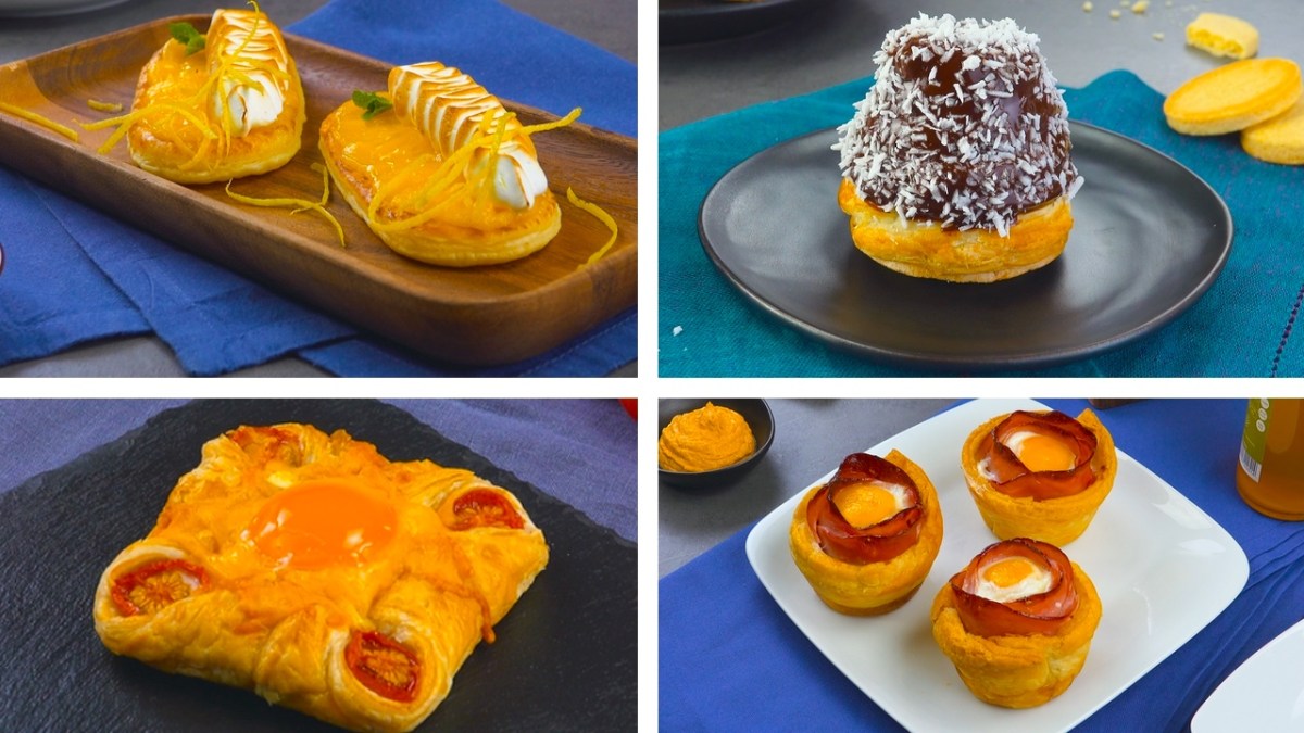 4 Spectacular Snacks With Puff Pastry