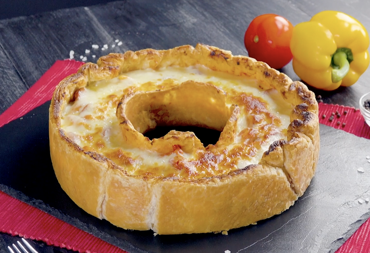 Puff Pastry Pizza Rings