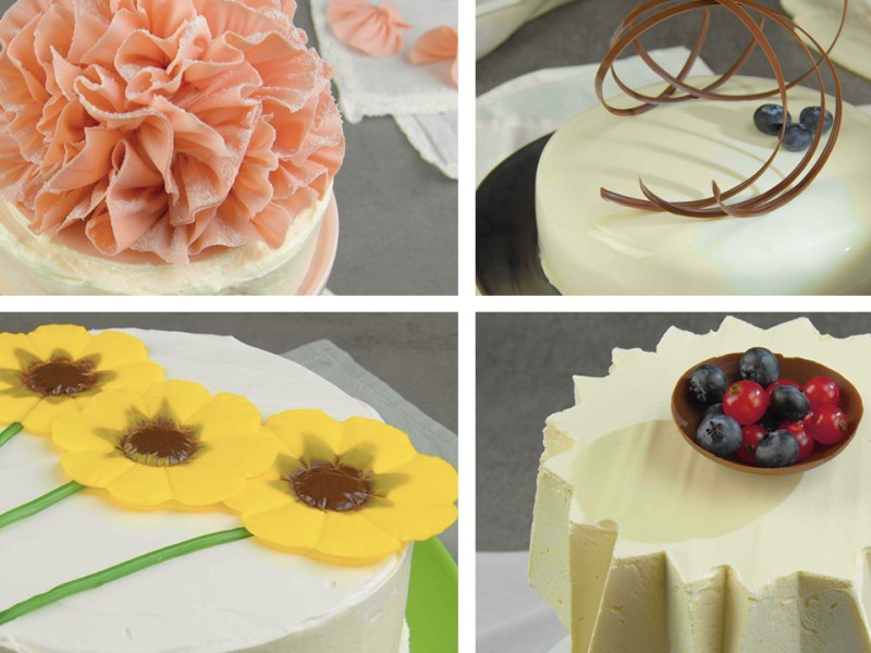 4 Elegant Chocolate Decorations For Desserts And Cakes