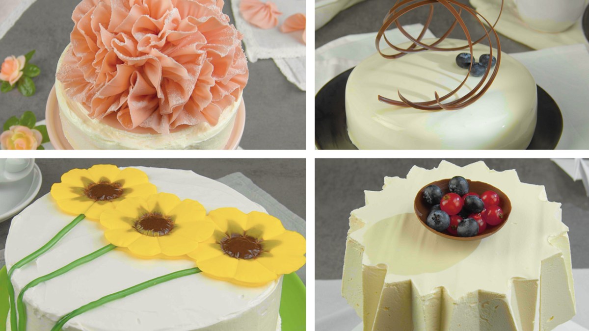 4 Elegant Chocolate Decorations For Desserts And Cakes