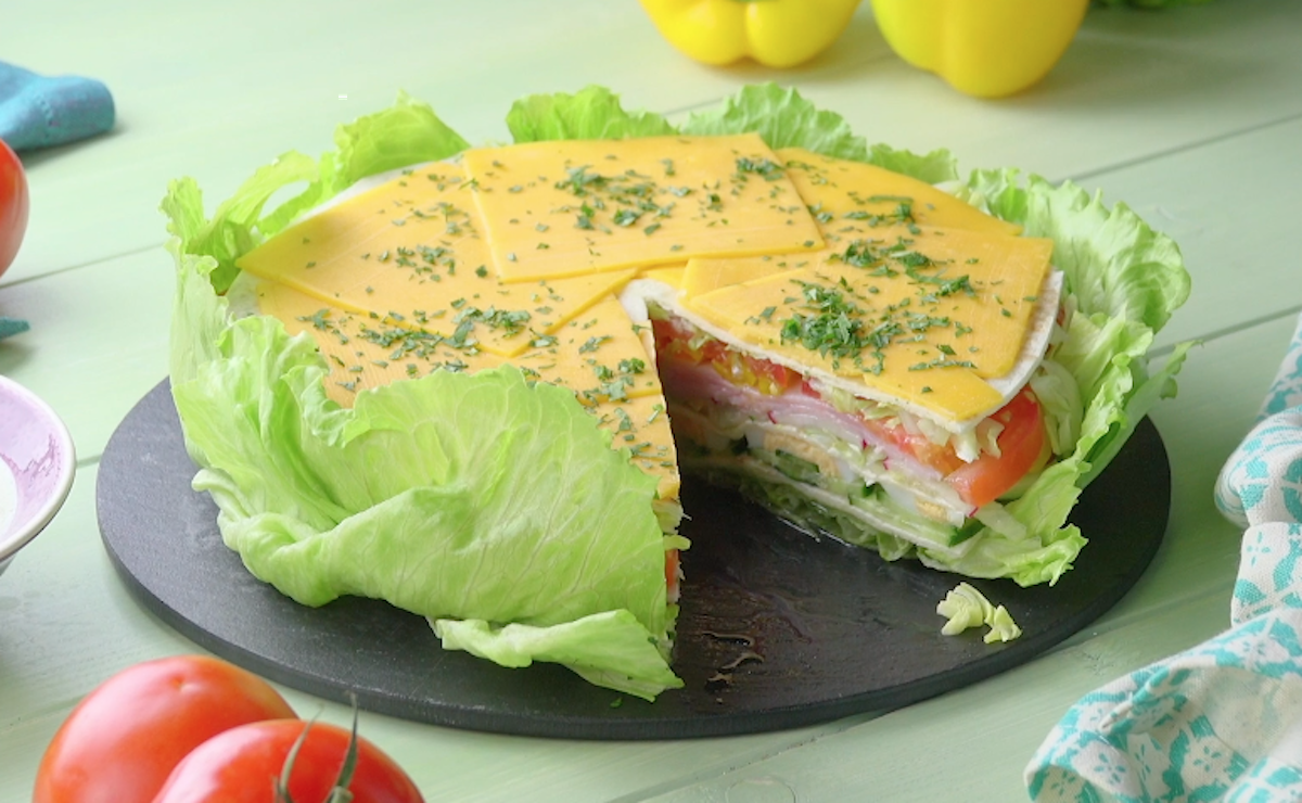 Salad Cake