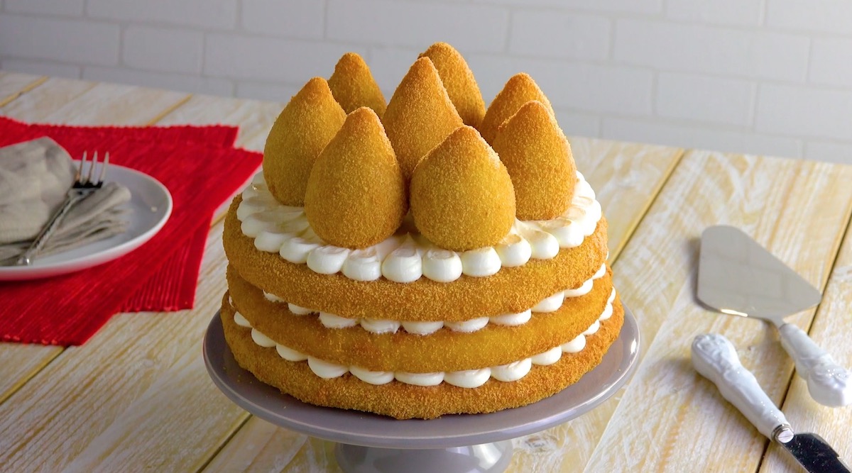 Brazilian Coxinha Cake