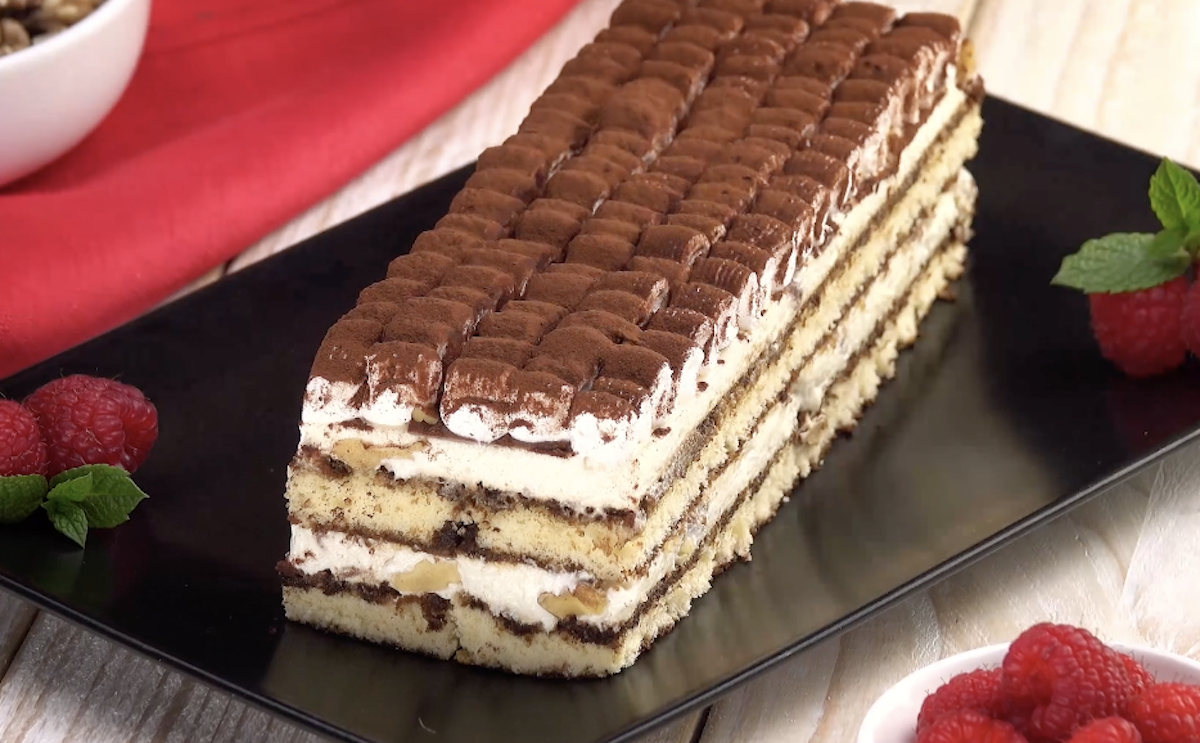 Tiramisu Ice Cream Cake