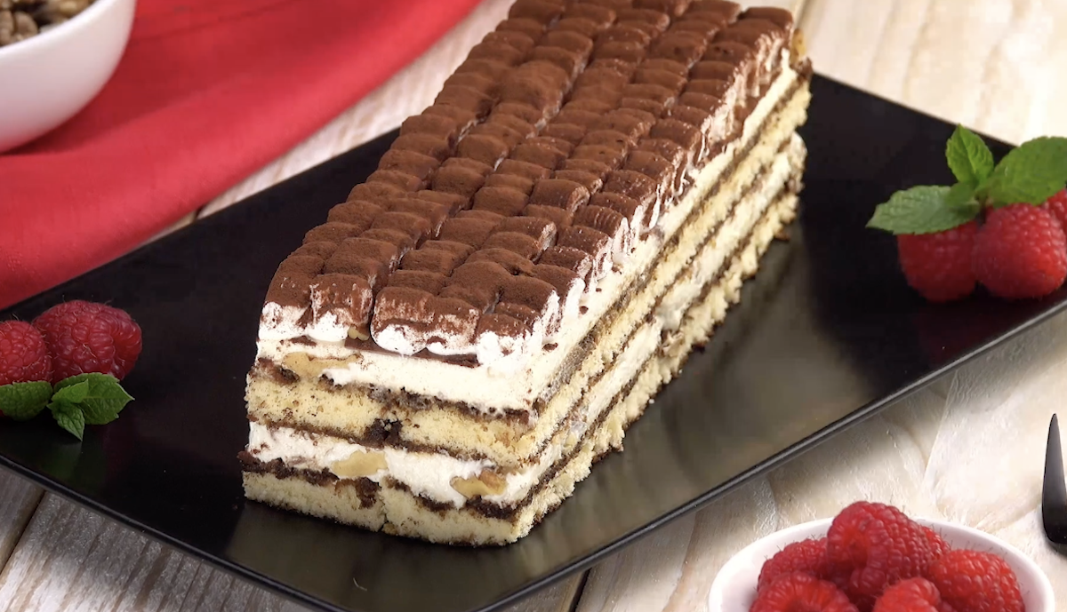 Tiramisu Ice Cream Cake