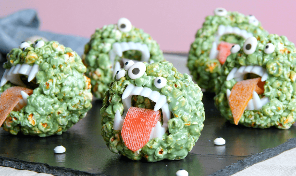 Monster Popcorn Balls