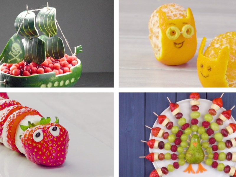 24 Fun Fruit Arrangements For Kids And Adults