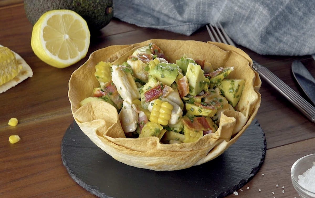 Chicken Avocado Fiesta Salad