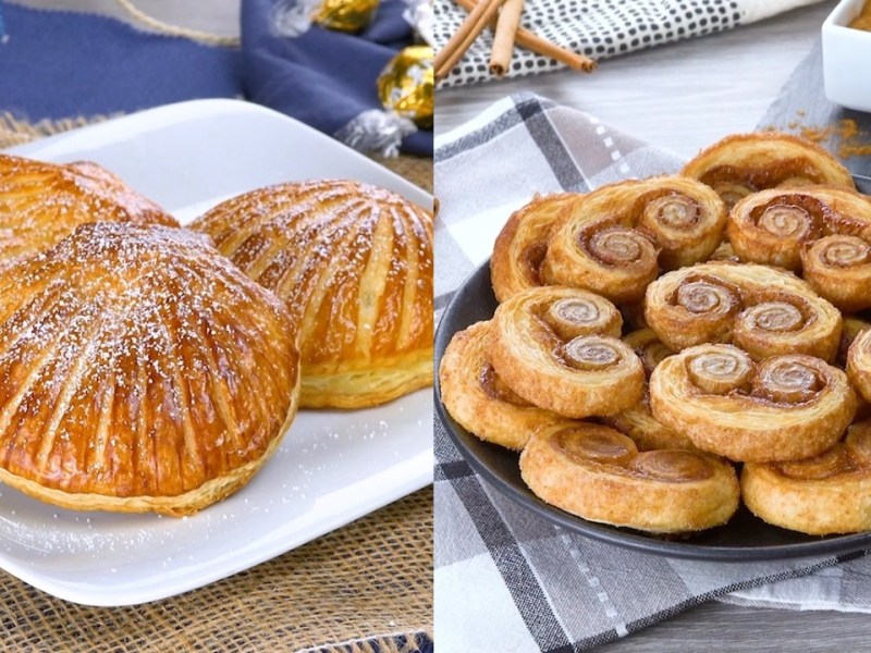 3 Sweet Treats With Puff Pastry