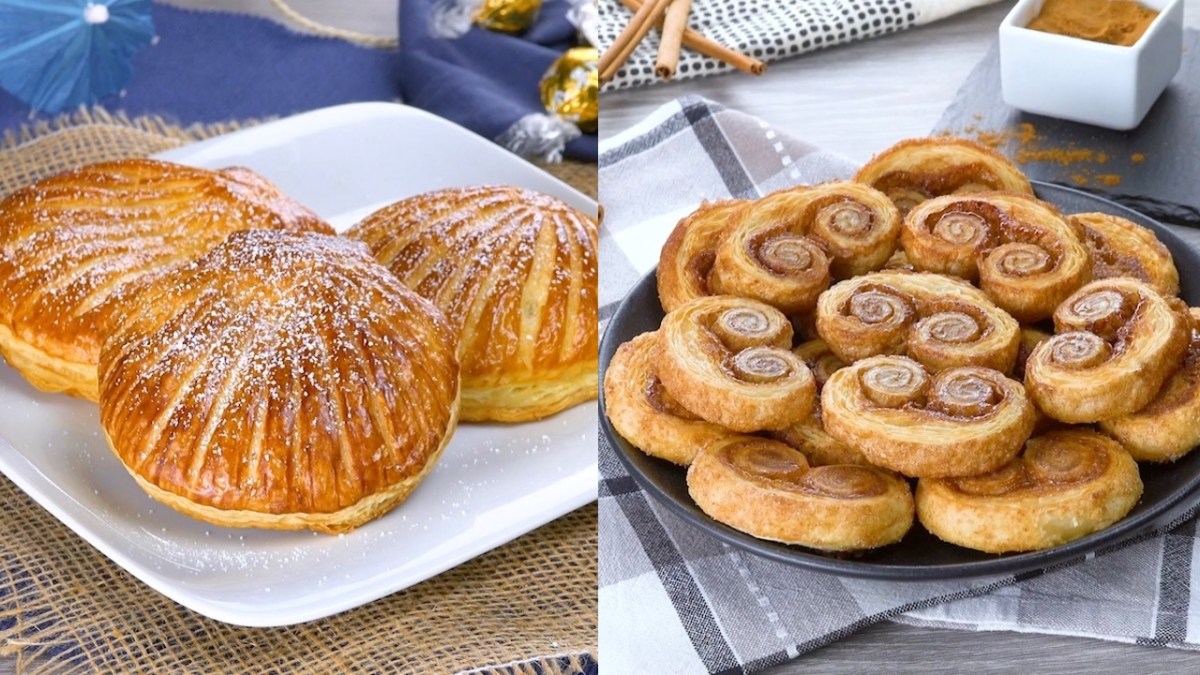 3 Sweet Treats With Puff Pastry