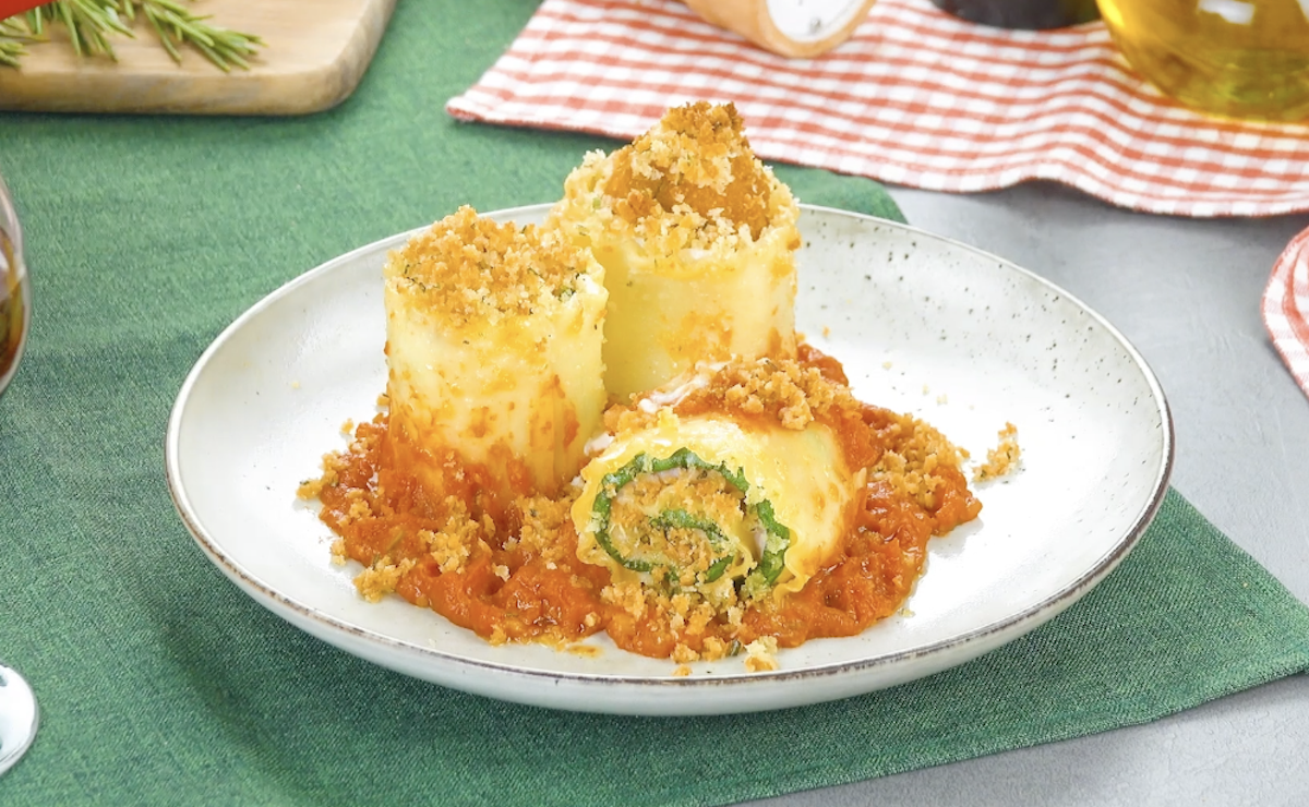 Lasagna Roll-Ups Stuffed 3 Ways