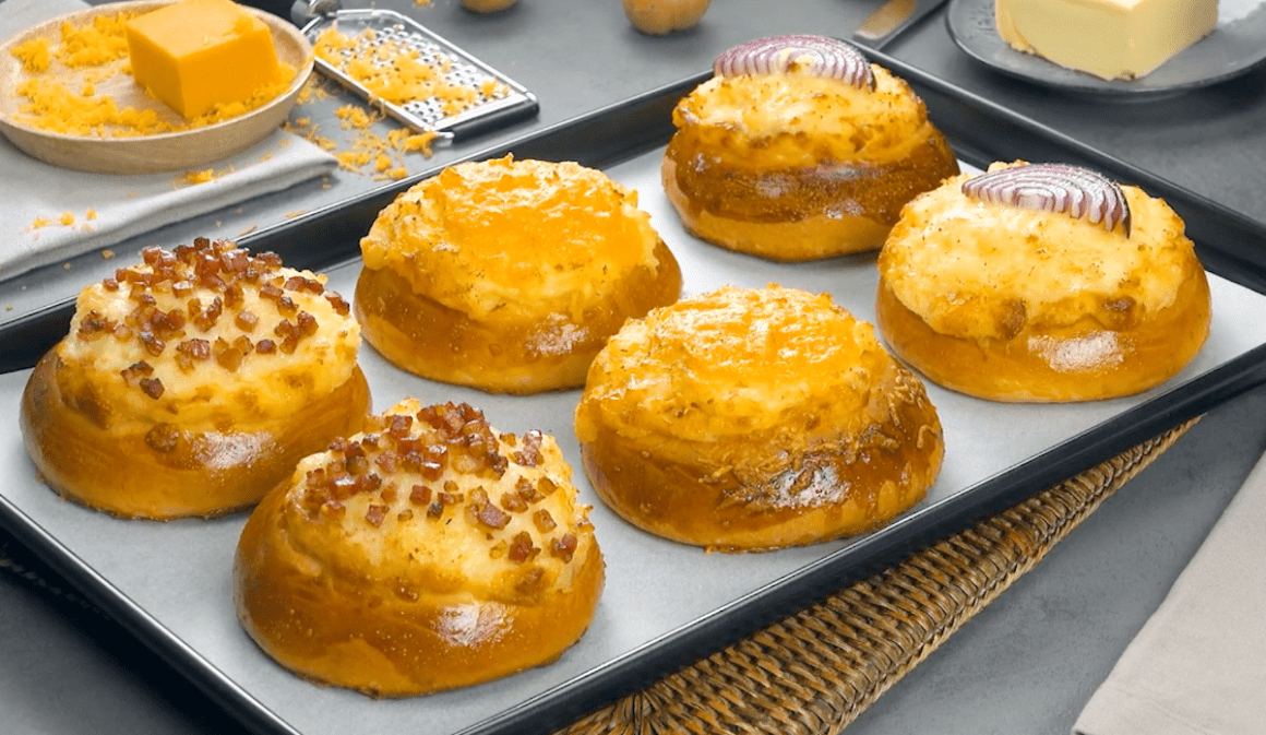 Cheesy Potato Rolls