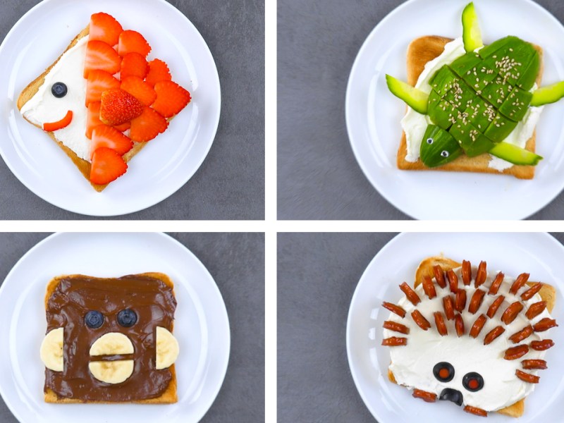 6 Animal Toast Ideas To Liven Up Breakfast