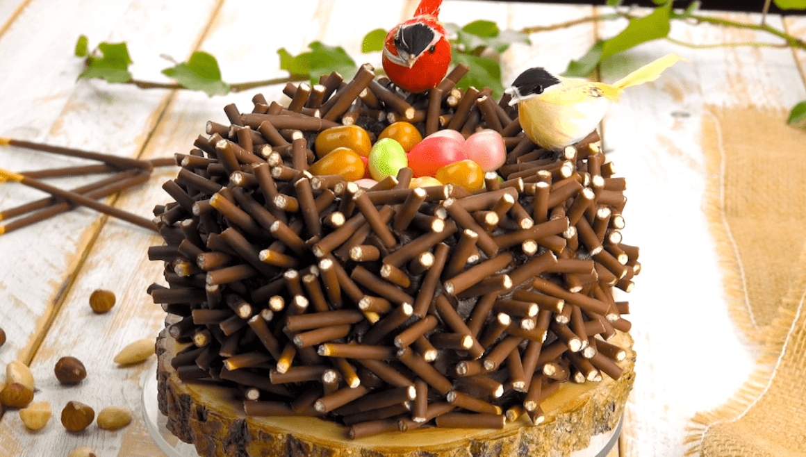 Spring Bird's Nest Cake