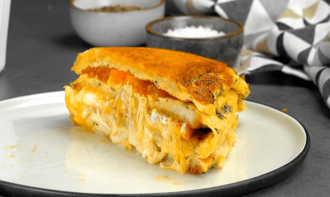 One-Pan Breakfast Sandwich