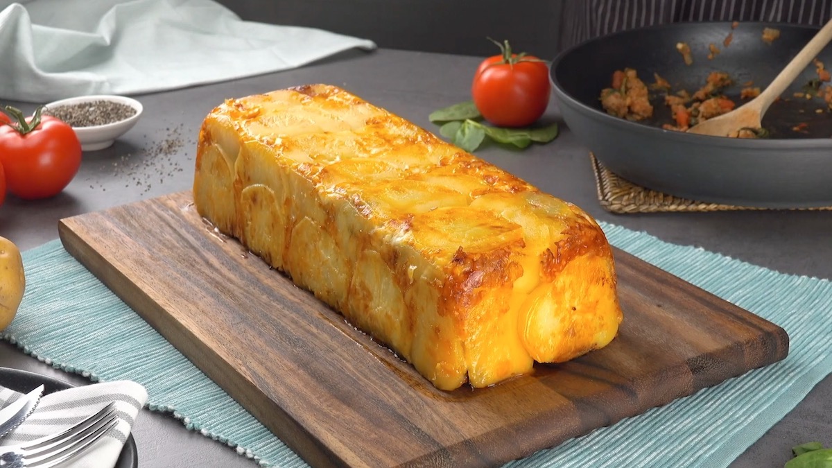 Scalloped Potato Casserole Loaf