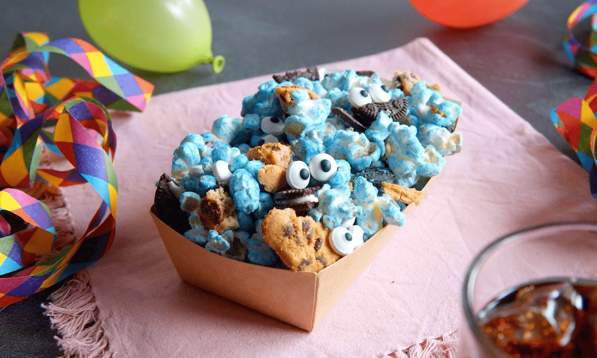 Cookie Monster Popcorn