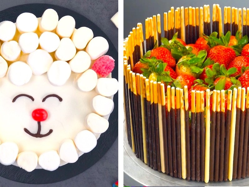 6 Fun & Easy Ways To Decorate A Cake