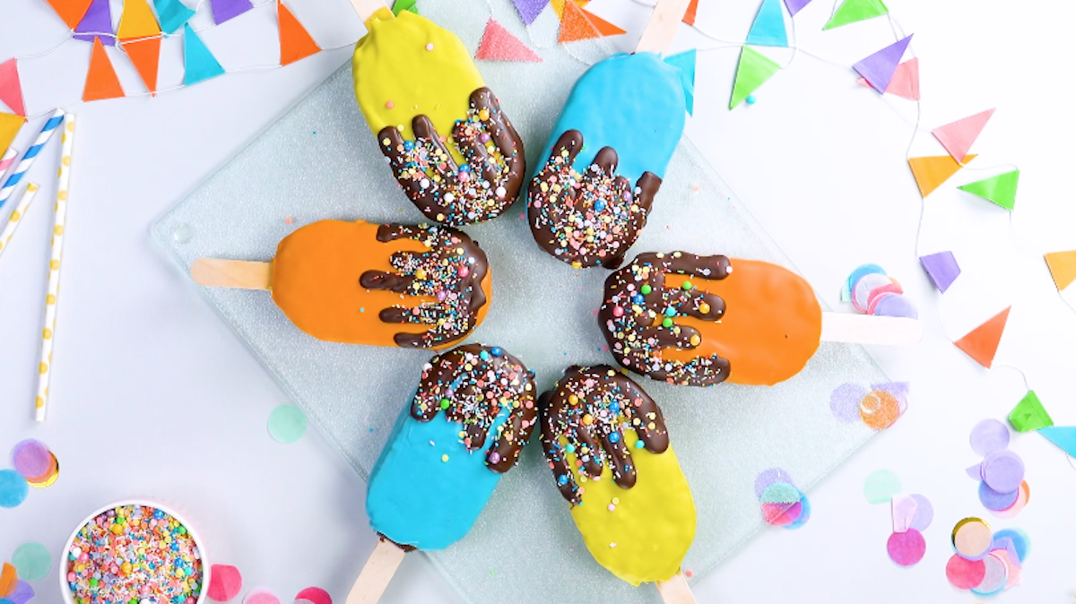 Brownie Popsicles