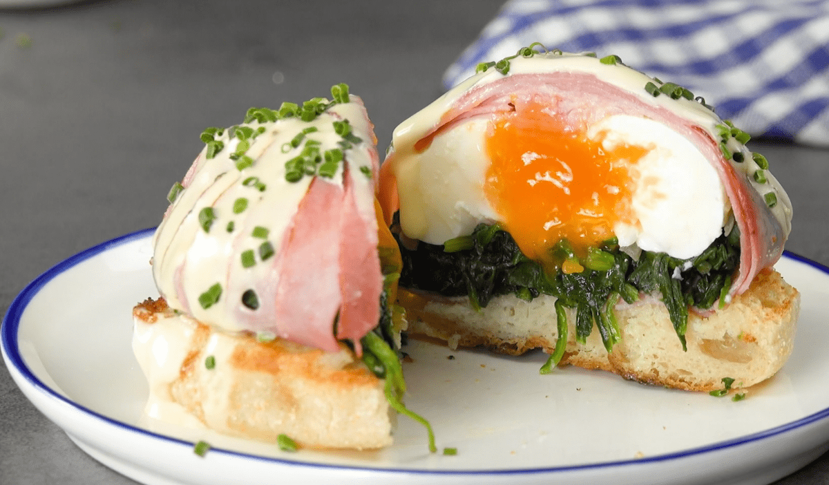 Eggs Florentine Dome