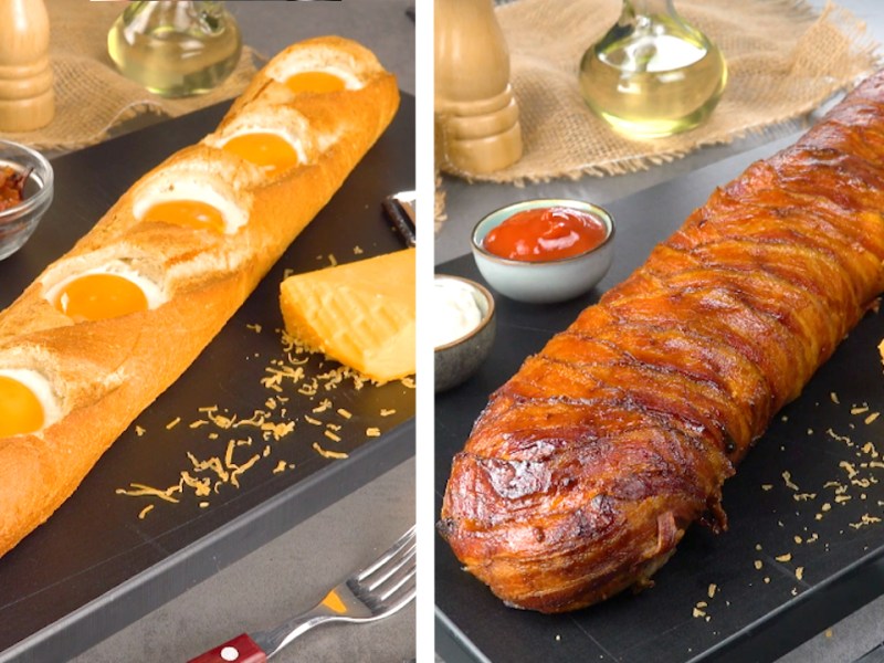 3 Amazing Stuffed Baguettes For Breakfast