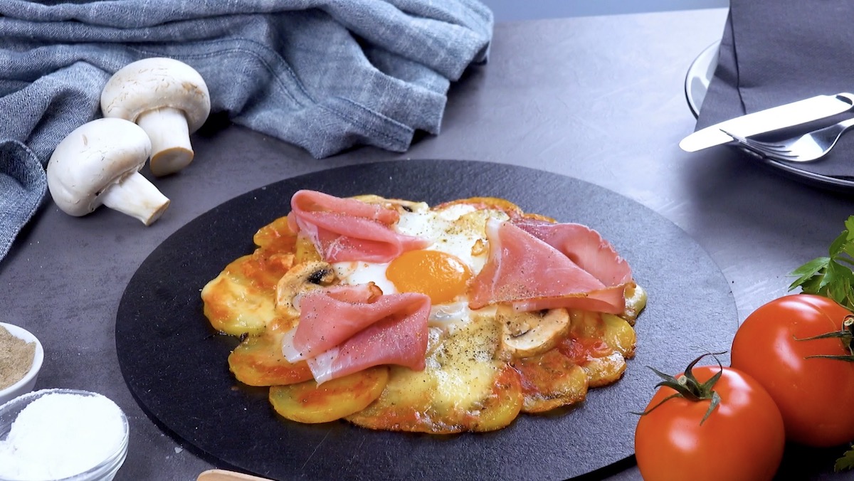 Potato Breakfast Pizza