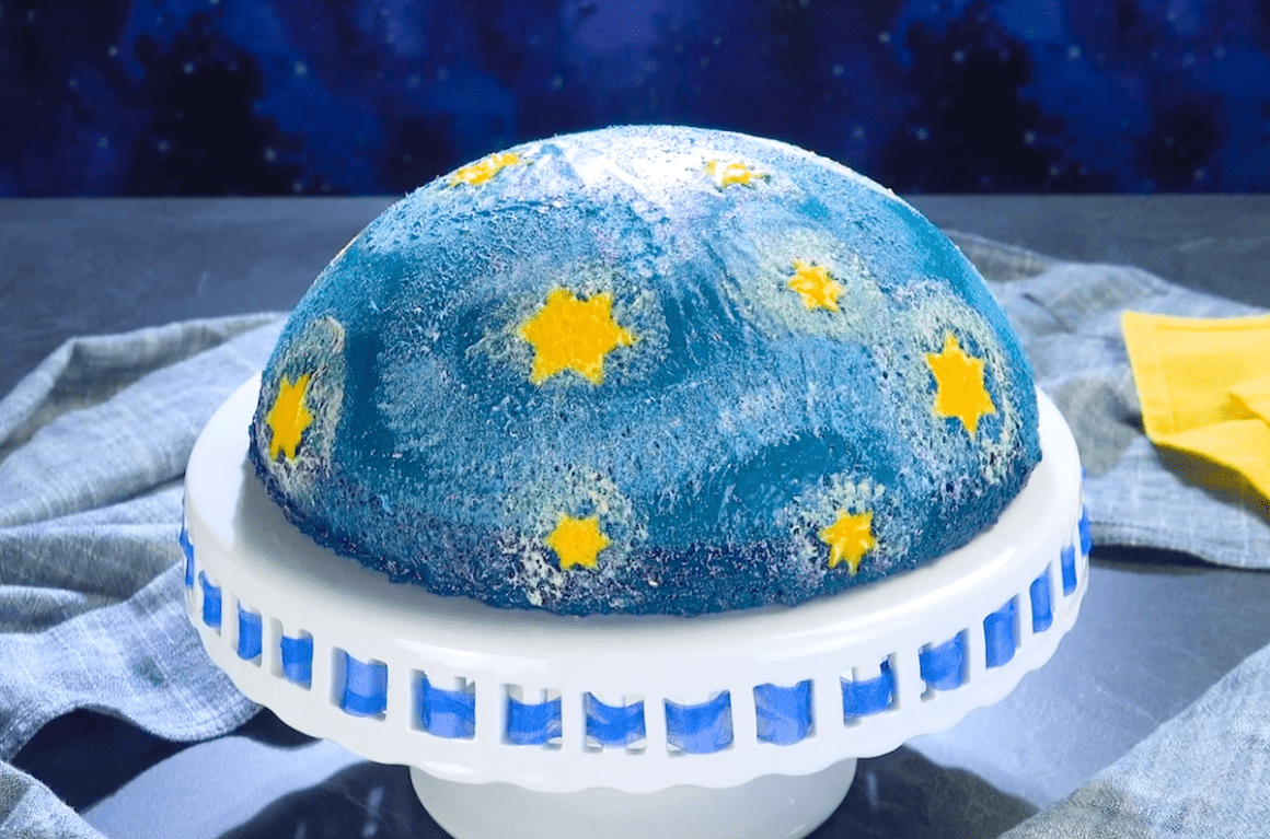 Enchanting Starry Night Pudding