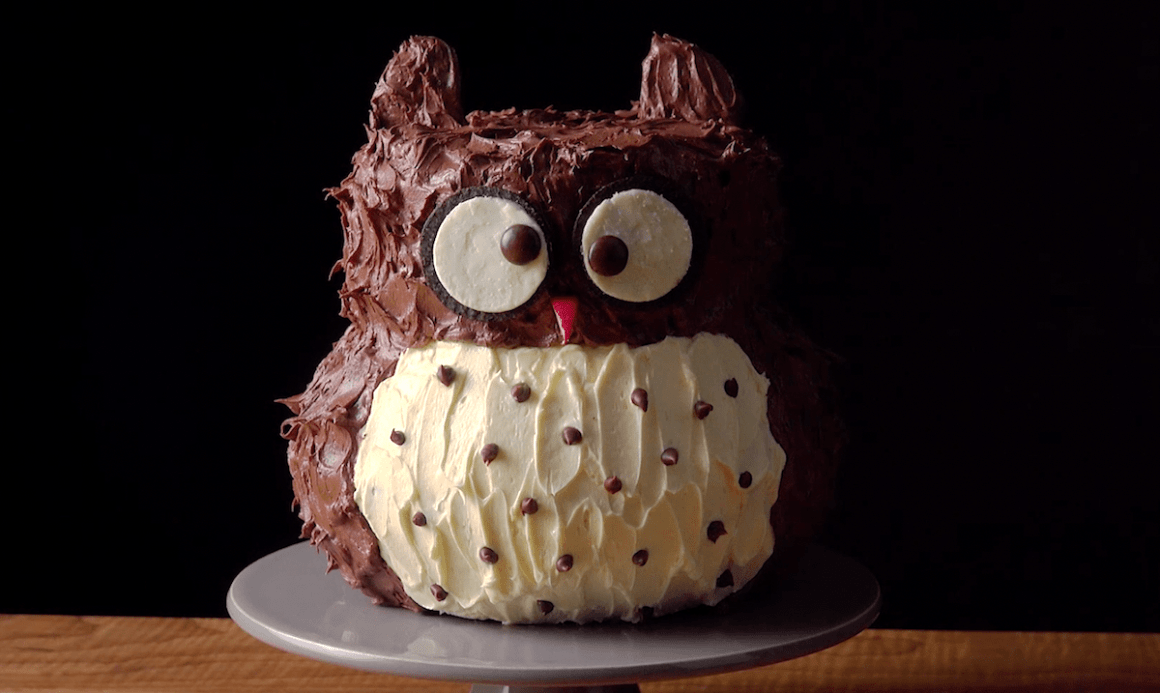 Cozy Owl Cake