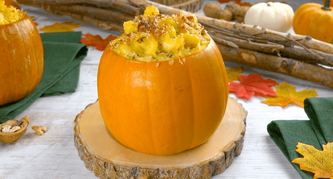 Stuffed Pumpkin Bowls