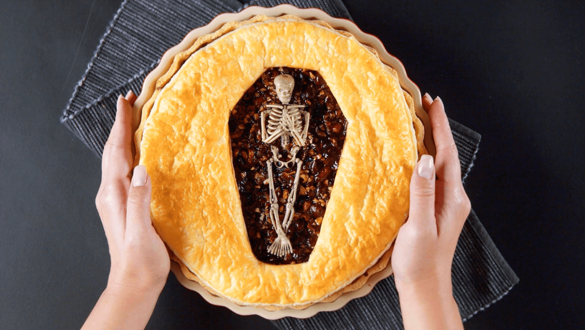 Halloween Tombstone Pie