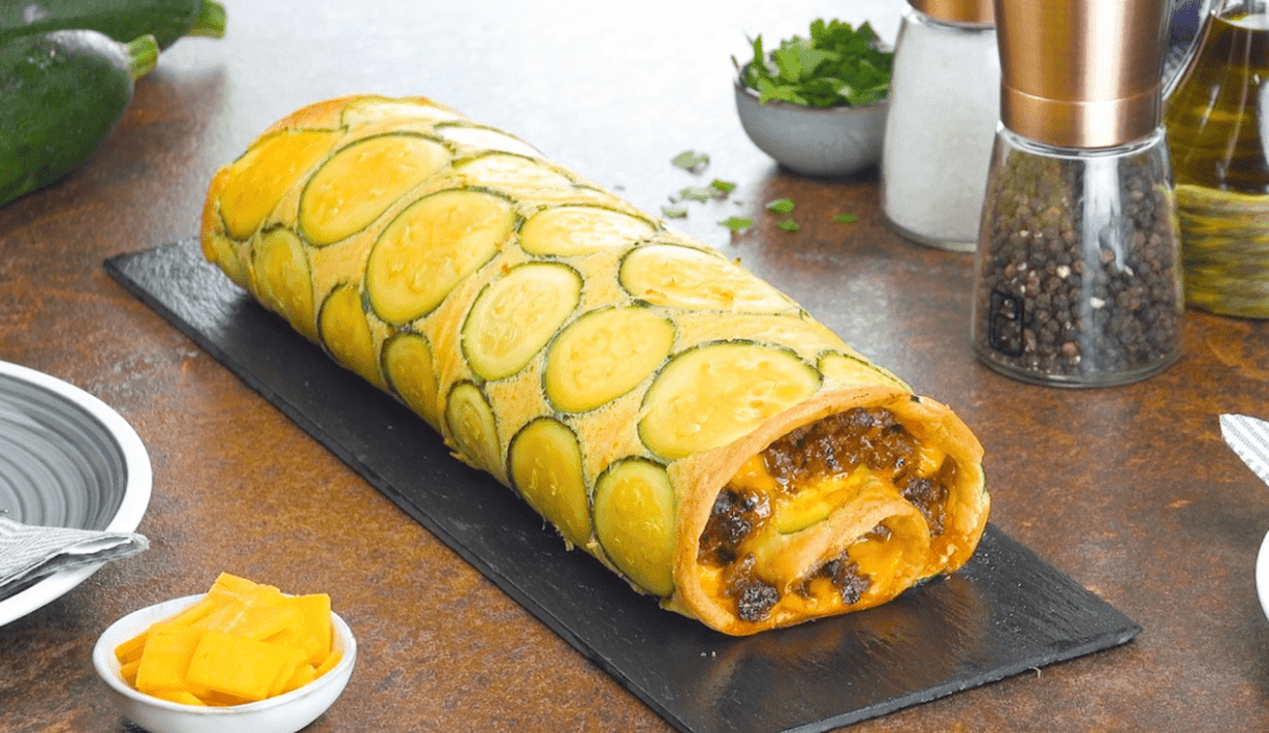 Zucchini Beef Roll