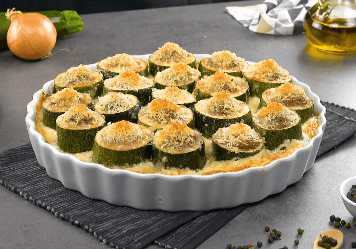 Stuffed Zucchini Bites