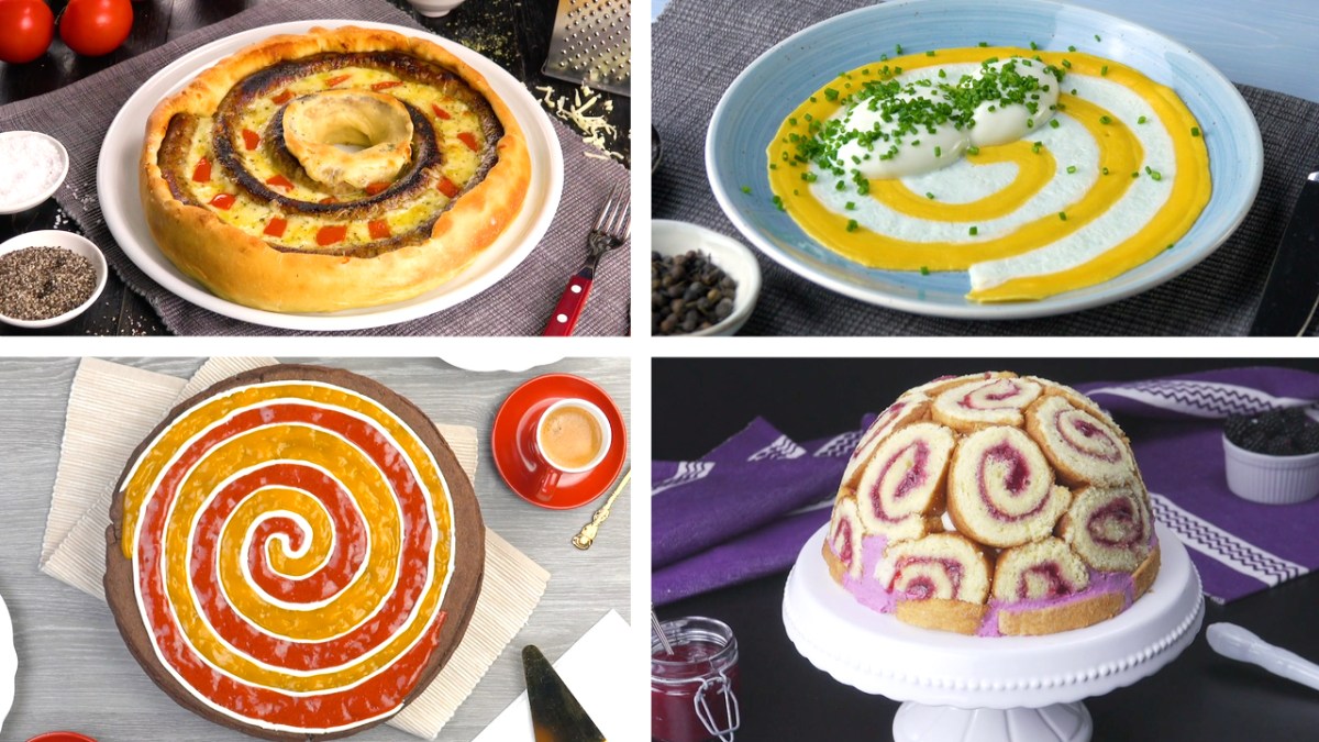 8 Swirly Twirly Spiral-Shaped Dinners And Desserts