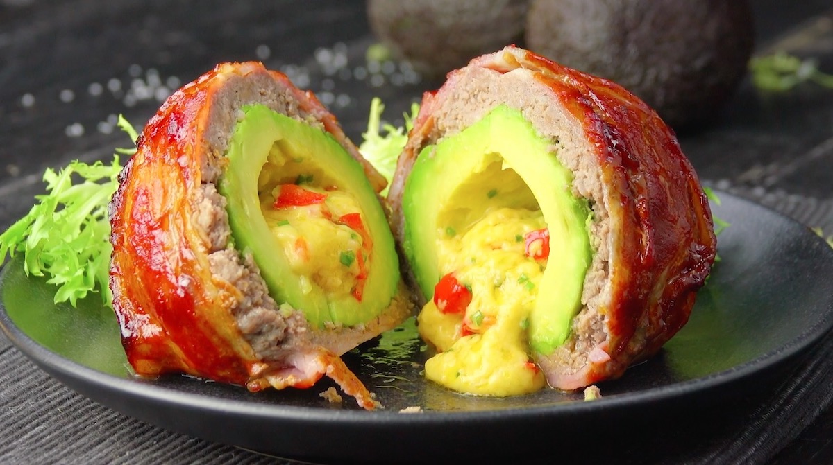 Bacon-Wrapped Avocado Bombs