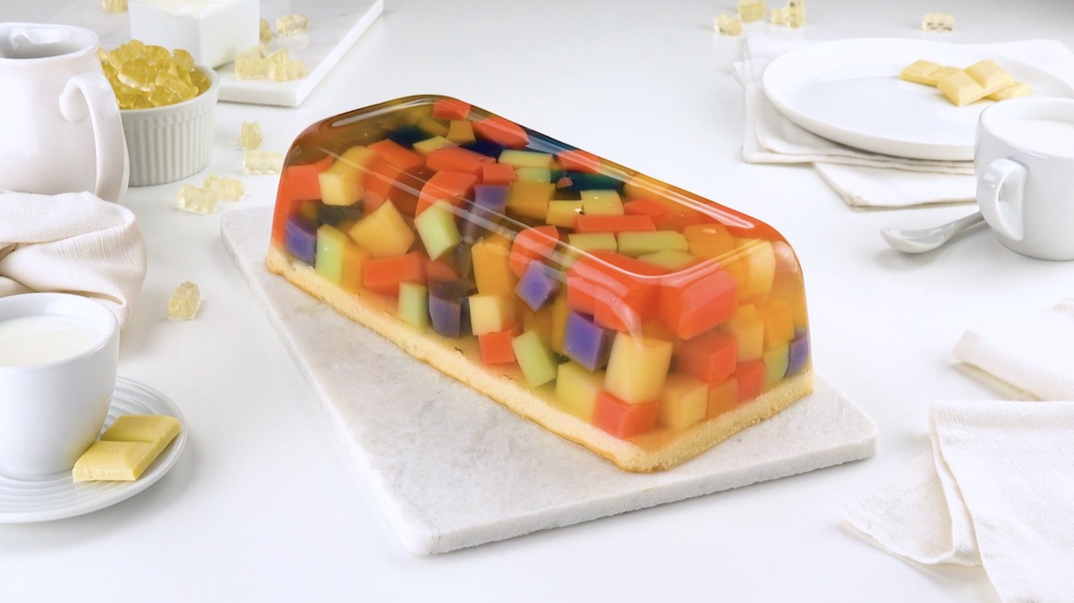 Gummy Bear Jello Cake