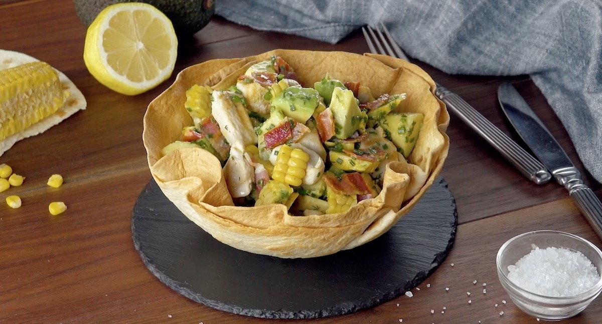 Chicken Avocado Fiesta Salad