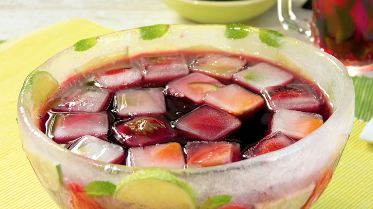 Ice Bowl Sangria