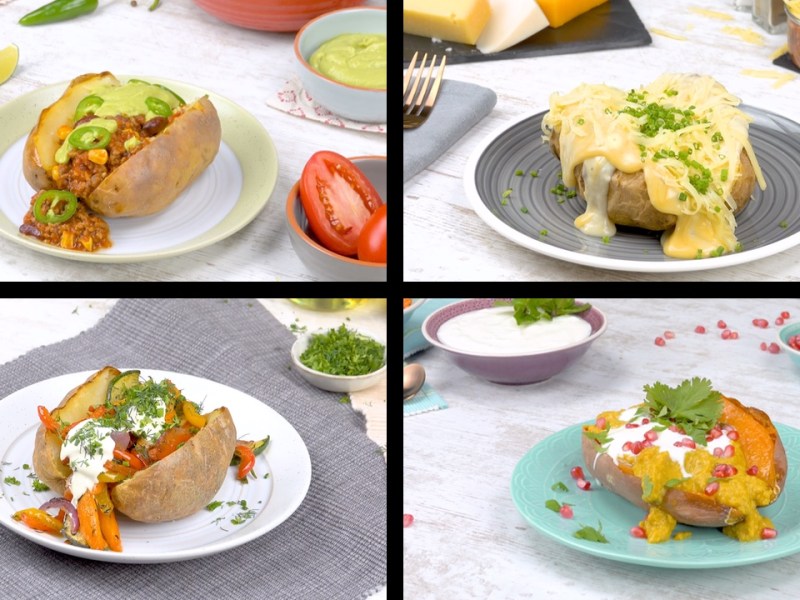 4 Baked Potato Recipes: Tex-Mex