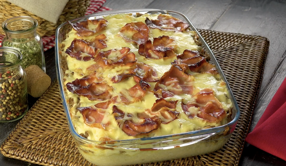 Cauliflower Hamburger Casserole