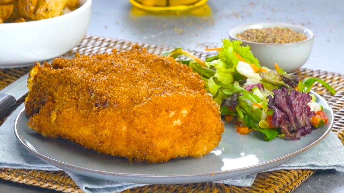 Fried Chicken Stuffed 4 Ways: Hawaiian